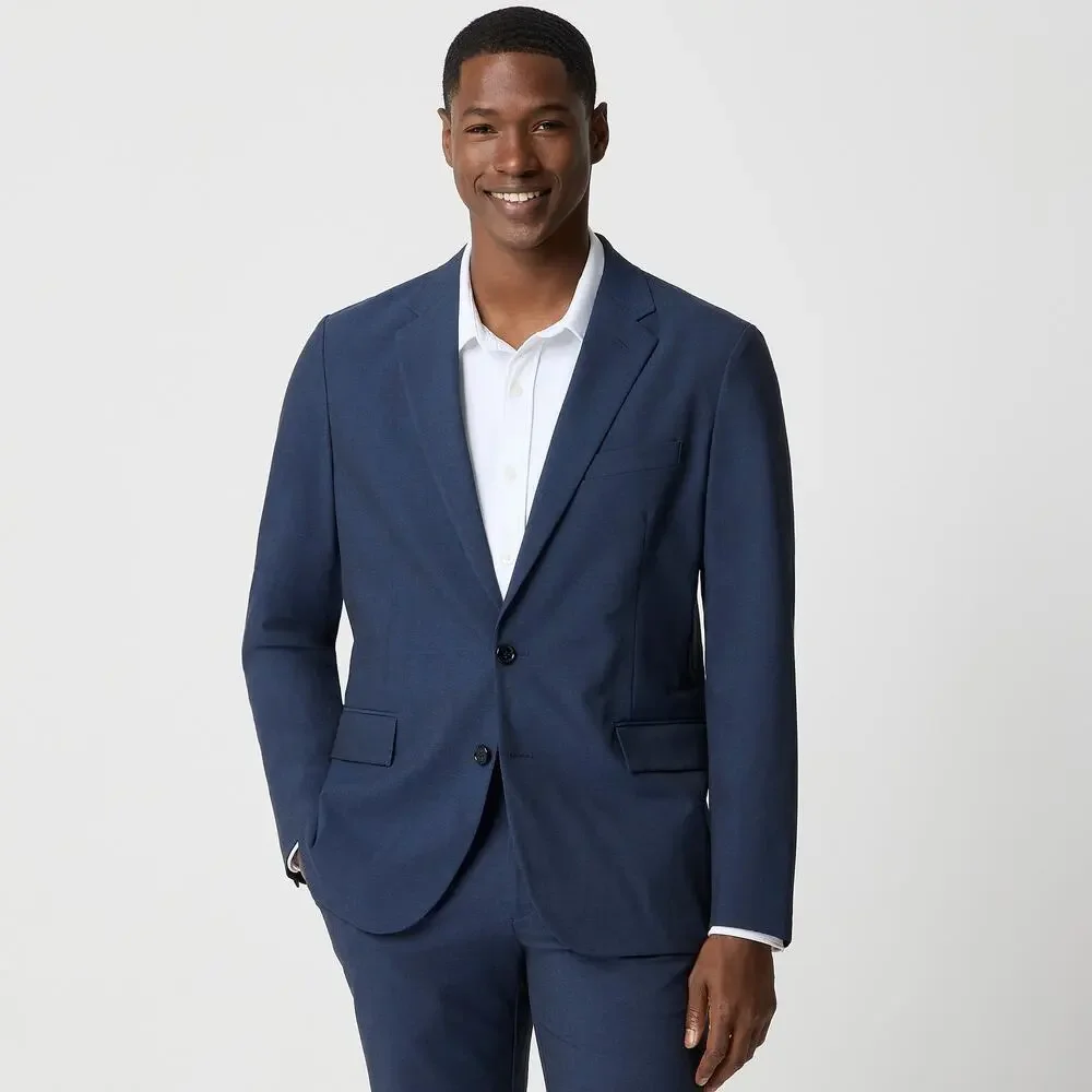 J. Crew Men's Slim-Fit Thompson Performance Suit Jacket Dark Navy Size 38S NWT